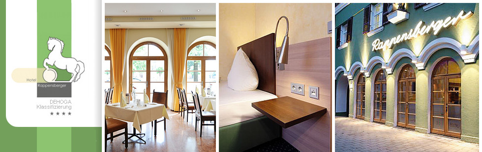 K-3D GRAPHIC . REFERENZEN . Hotel Rappensberger Ingolstadt