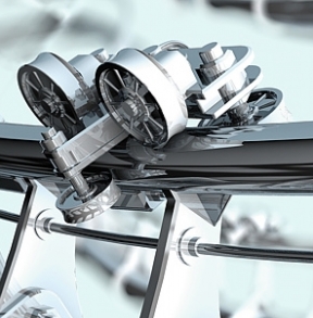 Detailausschnitt der 3D-Visualisierung